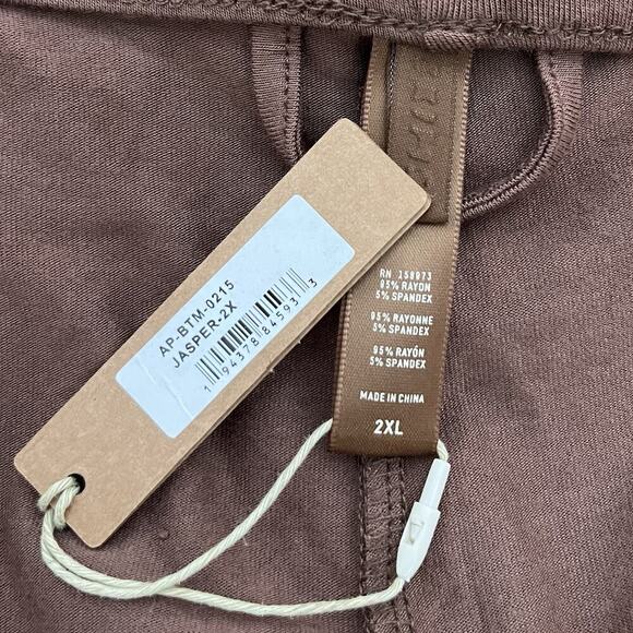 SKIMS Womens Soft Jersey Lounge Pants Size 2XL Jasper Drawstring Comfy NWT - Picture 4 of 5